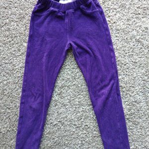 Purple Hanna Andersson pants, size 130 (size 8)
